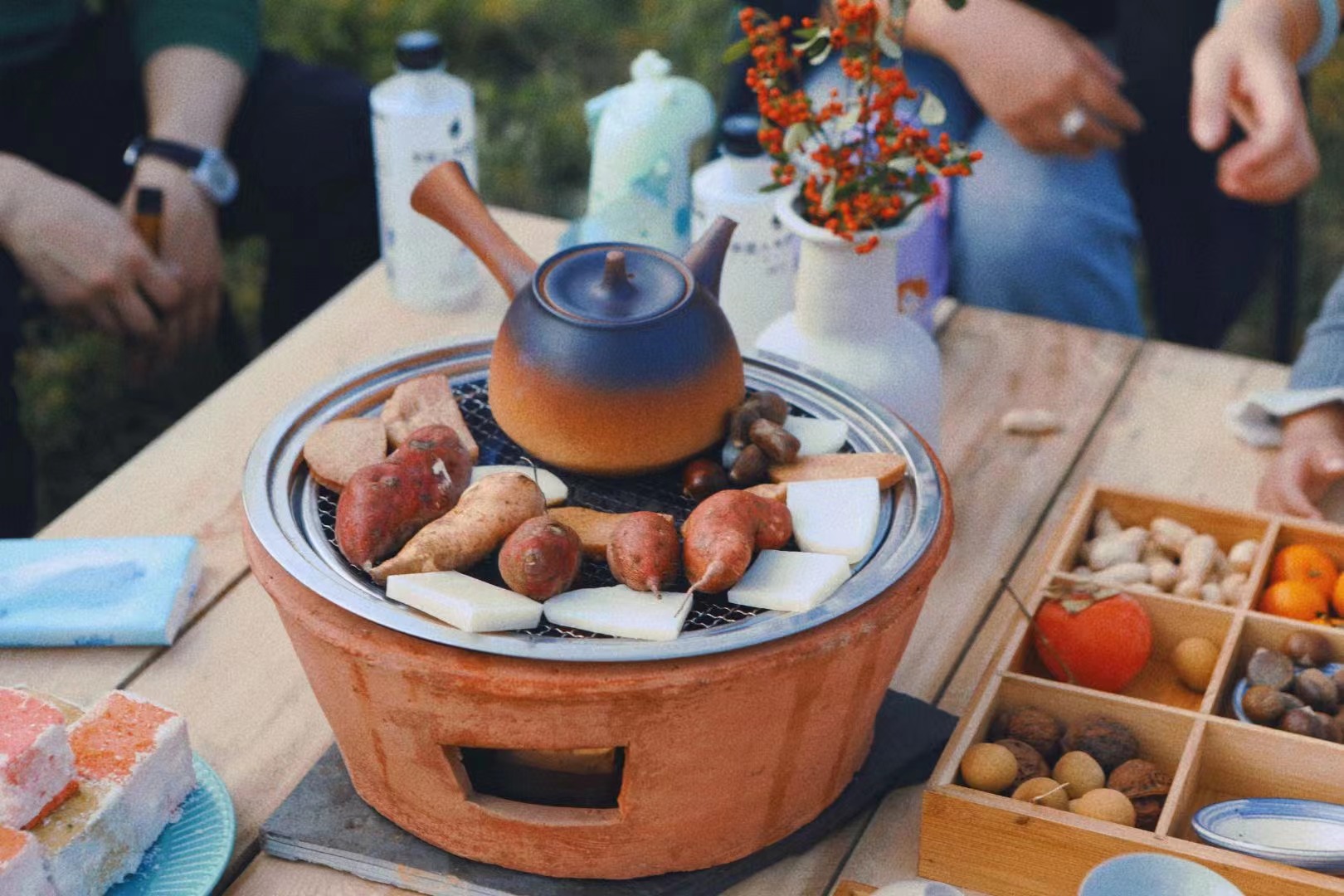 围炉煮茶