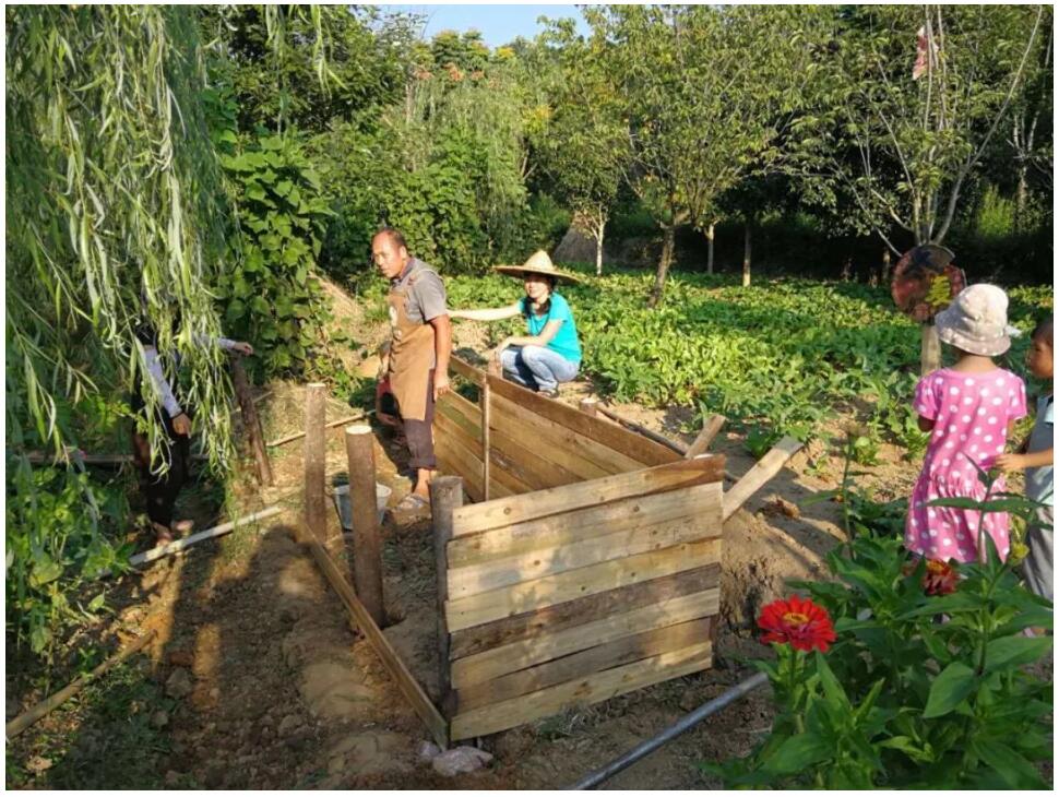 堆肥箱的制作过程