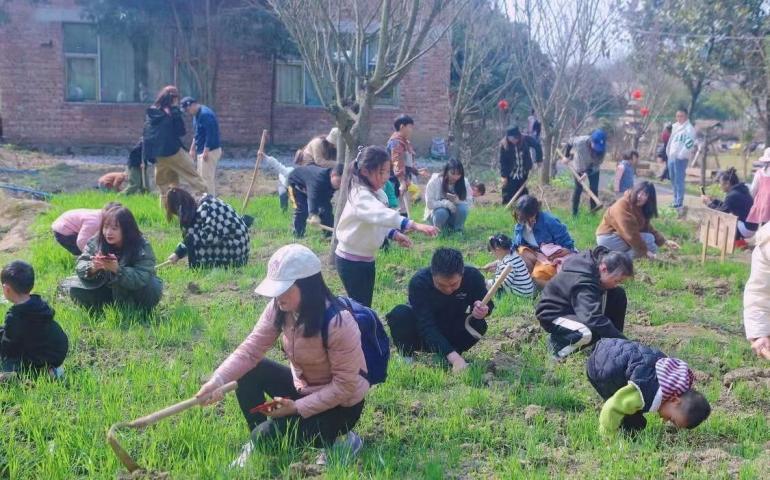 3月吉洋生态园农耕体验活动
